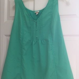 Merona XL aqua colored blouse